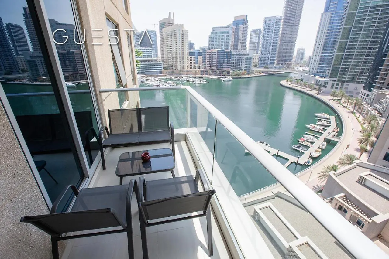 Marina Promenade - Paloma Tower, Dubai Marina Apartment 0*,